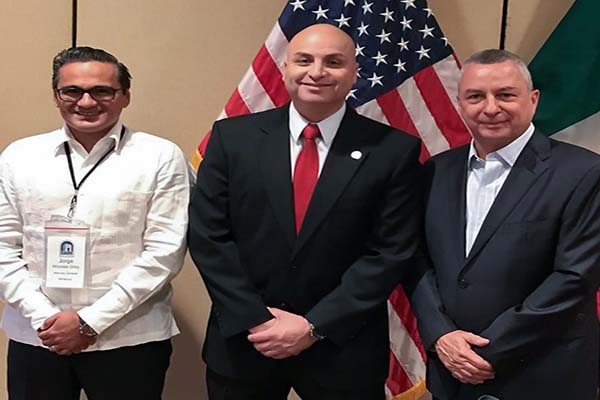 El Fiscal General de Puebla participa en fortalecer estrategias con EU