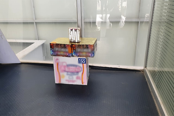 GN halla 10 kilos de pólvora en caja de malvaviscos en Puebla