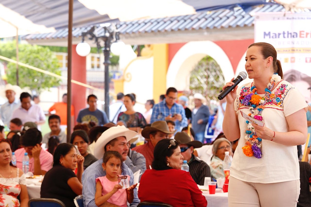 En mi gobierno, inversión para el desarrollo: Martha Erika