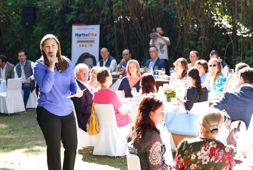 Martha Erika garantiza inversiones y empleos