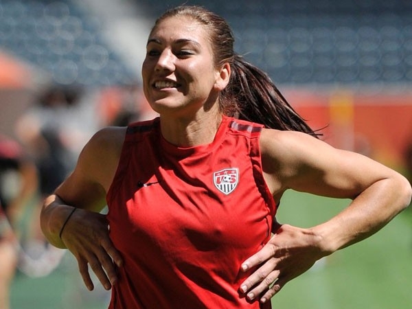 FOTOS: Hope Solo, portera de EU, también quedó desnuda ante hacker