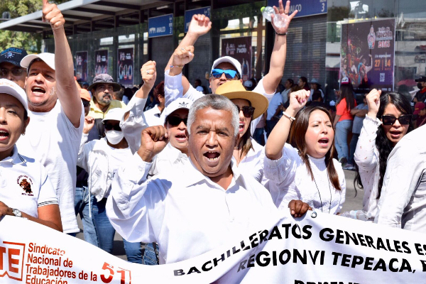 SNTE 51 vuelve a marchar el Día del Trabajo, tras 10 años de ausencia