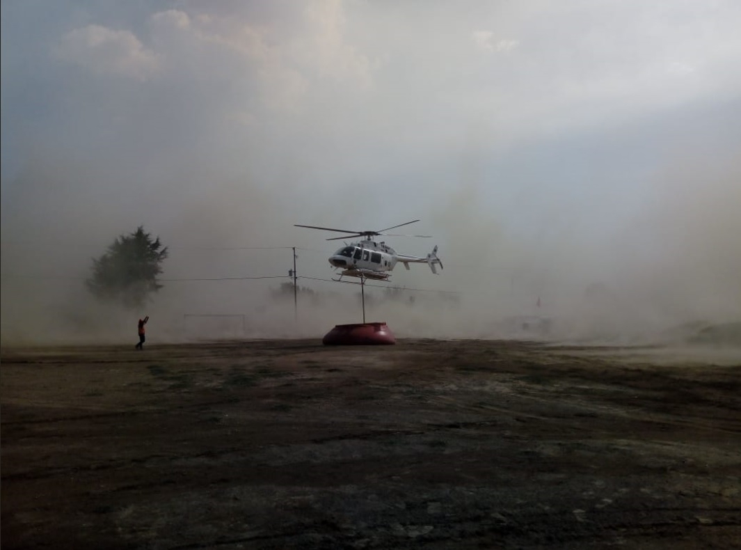 Puebla padece 16 incendios forestales