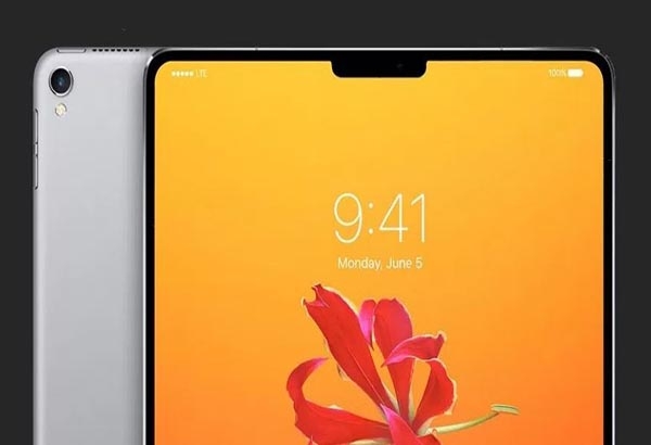 Así luce el iPad con Face ID y pantalla sin bordes