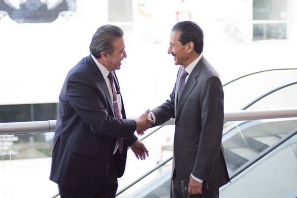 BUAP: Esparza Ortiz acudió al informe del titular de la Coordinación General Administrativa