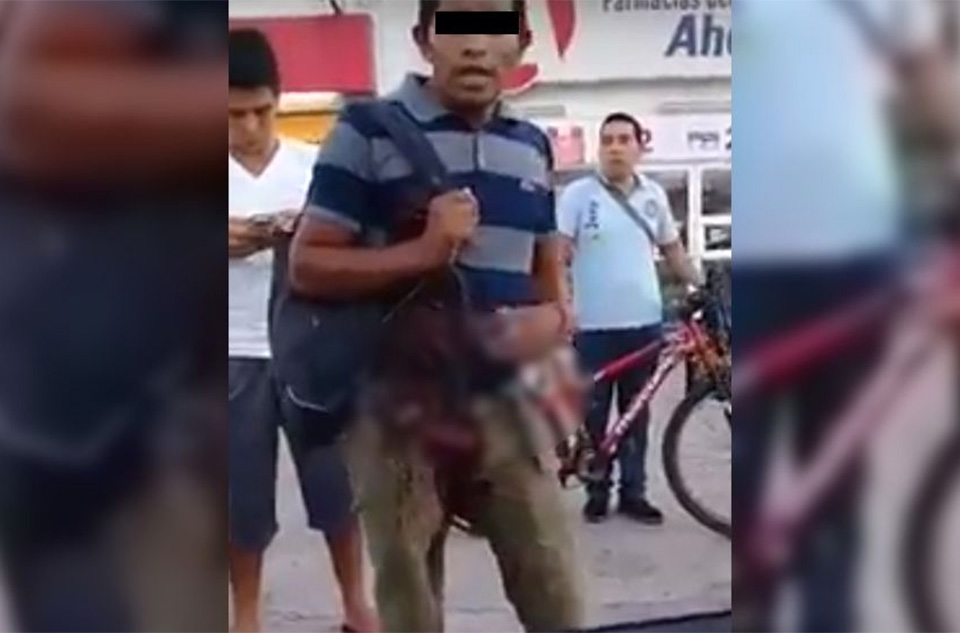 Apulañan a hombre en Cancún y lo graban agonizando
