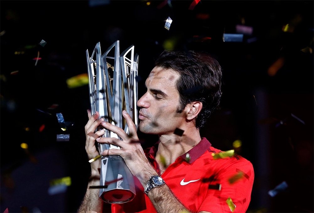 Roger Federer, campeón del Masters de Shangai