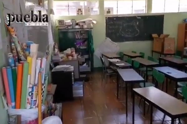 Ladrones saquearon escuela y oficina de la SEP en la colonia Belisario Domínguez