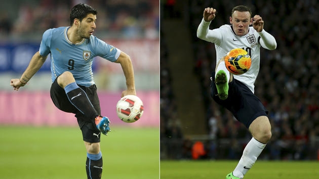 Uruguay e Inglaterra se juegan permanencia en el Mundial