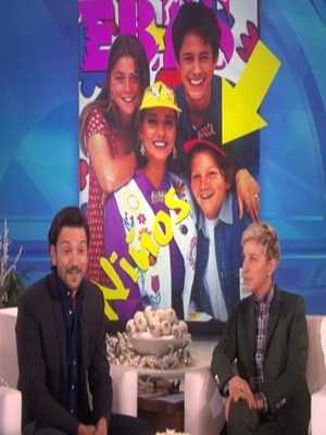 Diego Luna “regresó” al pasado en entrevista con Ellen DeGeneres