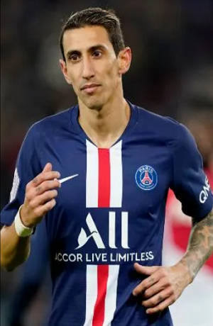 Ángel Di María encabeza la lista de bajas del PSG