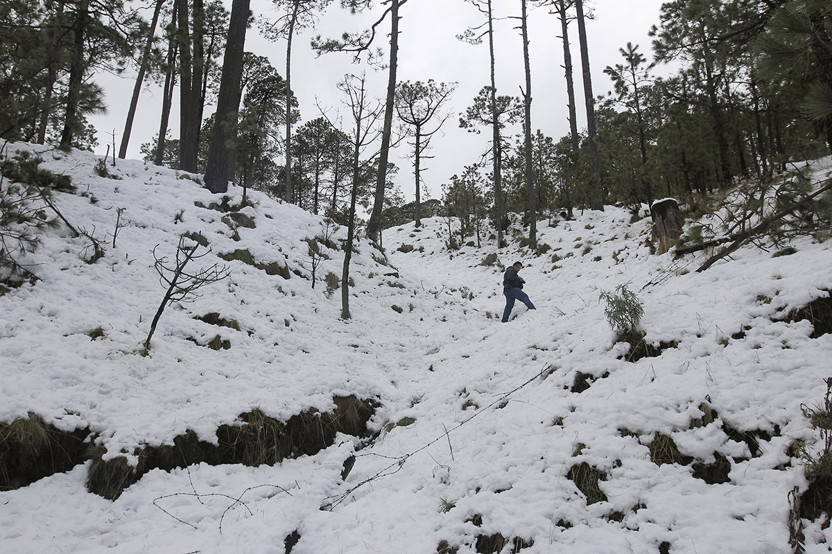 Prevén caída de aguanieve en las cimas de La Malinche, Sierra Negra y el Pico de Orizaba