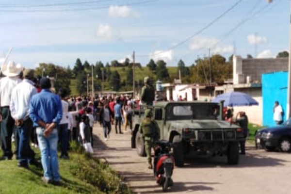 Autoridades rescataron a ladrón que iba a ser linchado en Santa Rita Tlahuapan