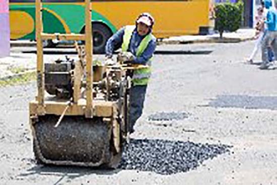 Más de 29 mil baches intervenidos en los 100 días de gobierno de Tony Gali