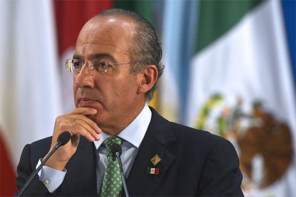 Calderón: guerra contra el narco falló por gobiernos locales