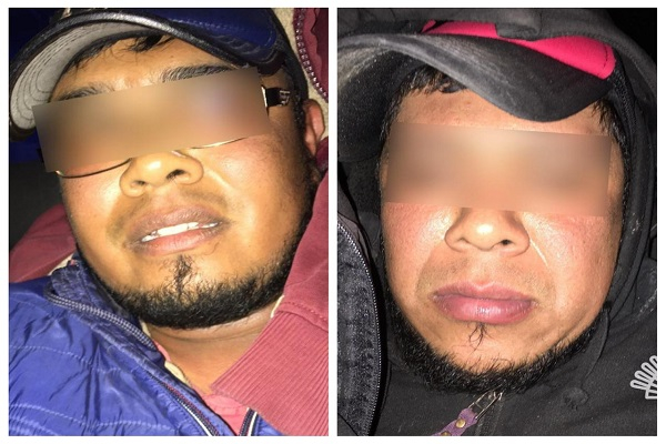 Sujetos con ocho contenedores de huachicol son detenidos en Aquixtla