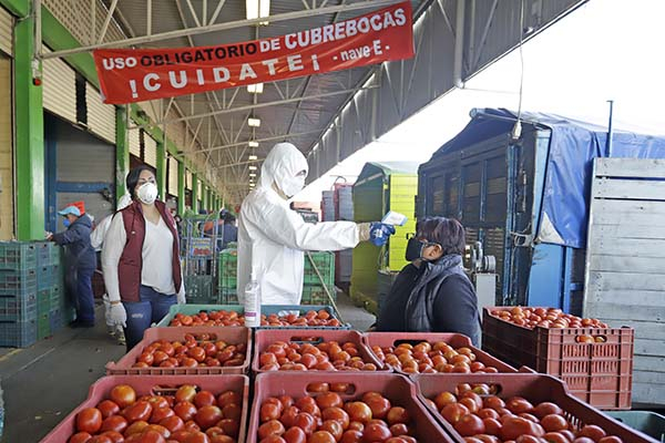 Fueron 33 los casos positivos de COVID-19 en la Central de Abasto de Puebla