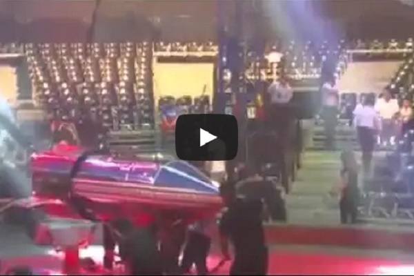 VIDEO: Acróbata del Circo Atayde cayó de seis metros de altura