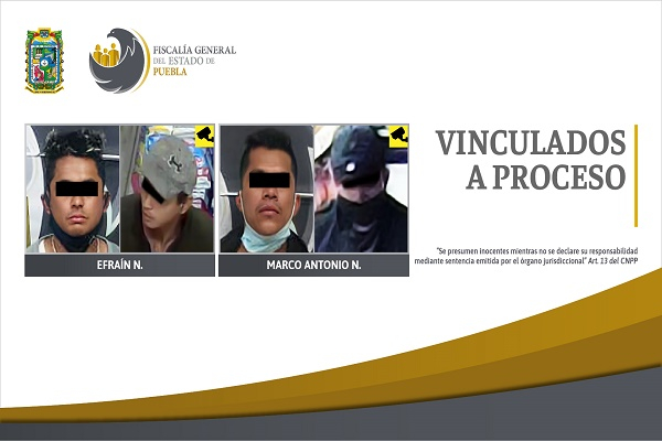 Líder de “Los Jarochos” y cuatro cómplices son vinculados a proceso en Puebla