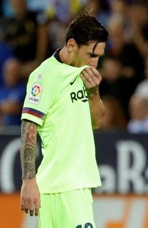 Barcelona cayó 2-1 ante Leganés en la liga española