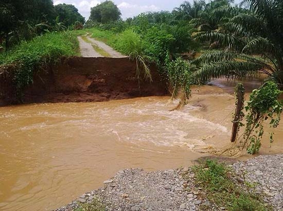 Un muerto deja desbordamiento del río Chalaca, en Chiapas