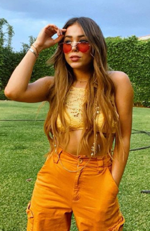 Danna Paola se transforma en rubia