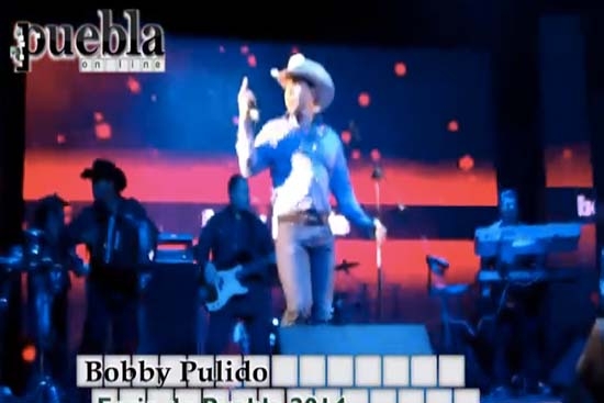 Bobby Pulido en la Feria de Puebla 2014