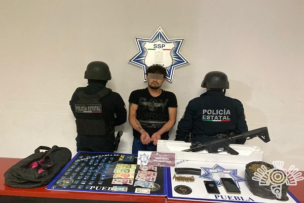SSP captura al “Patrón”, identificado como líder delincuencial en Zacatlán