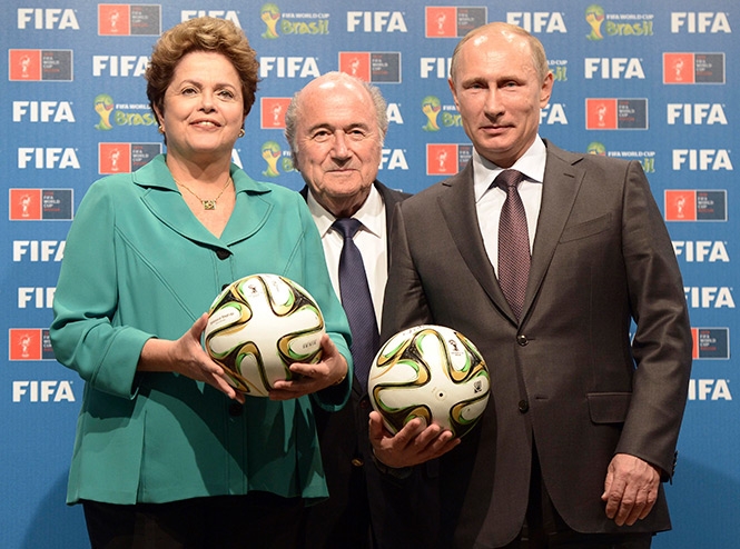 Brasil entregó estafeta mundialista a Rusia para 2018