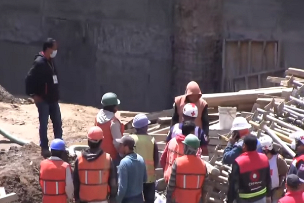 Rescatan el cadáver de la última víctima de derrumbe en Texmelucan
