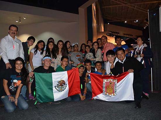Jóvenes de Tlaxcala ganan competencia de la NASA