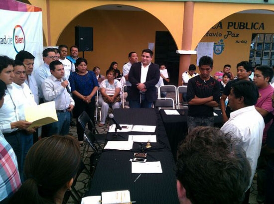 Cabildo de San Pedro Cholula realiza sesión abierta en junta auxiliar