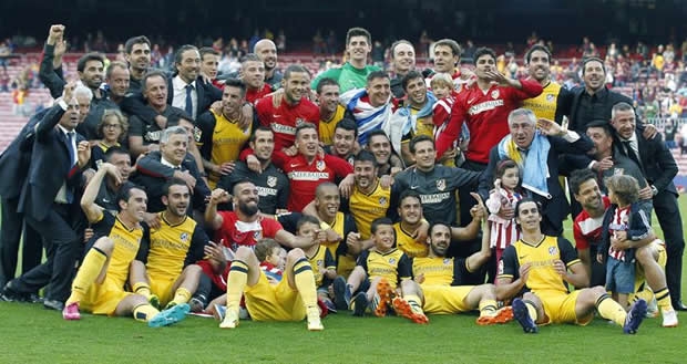 Atlético de Madrid, campeón de España 18 años después