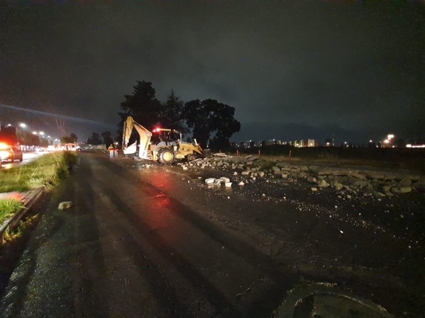 Lluvia dejó a Puebla bajo el agua
