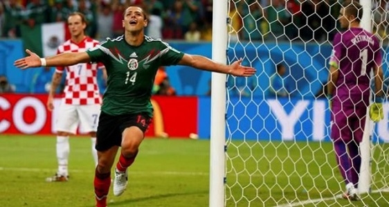 Chicharito acabó con un año sin anotar con El Tri
