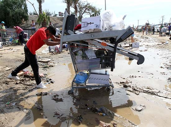 Rapiña en Los Cabos tras el paso de Odile