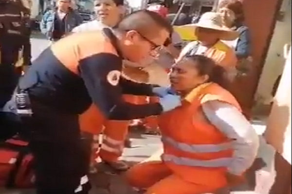 Ruta Bulevar Remanente atropelló a “naranjita” en el centro de Puebla