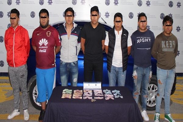 Cayó banda de asaltantes de negocios en Puebla