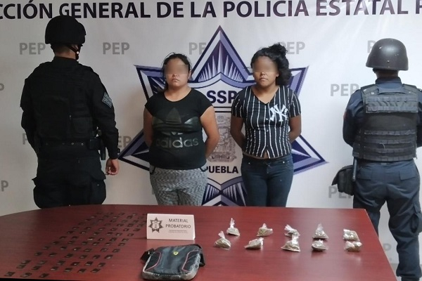 Vendedoras de droga de “La Tita” son capturadas en Romero Vargas