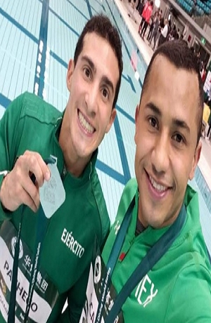 Rommel Pacheco y Jahir Ocampo, medalla de plata en Mundial de Clavados