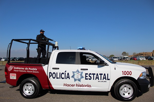 Patrullas de Policía Estatal protagonizaron colisiones en Puebla