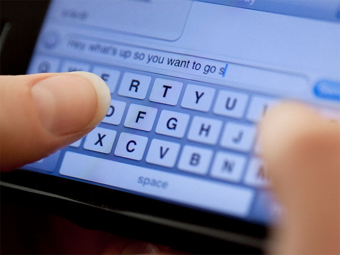 Lenguaje para mensajes SMS no afectan la ortografía
