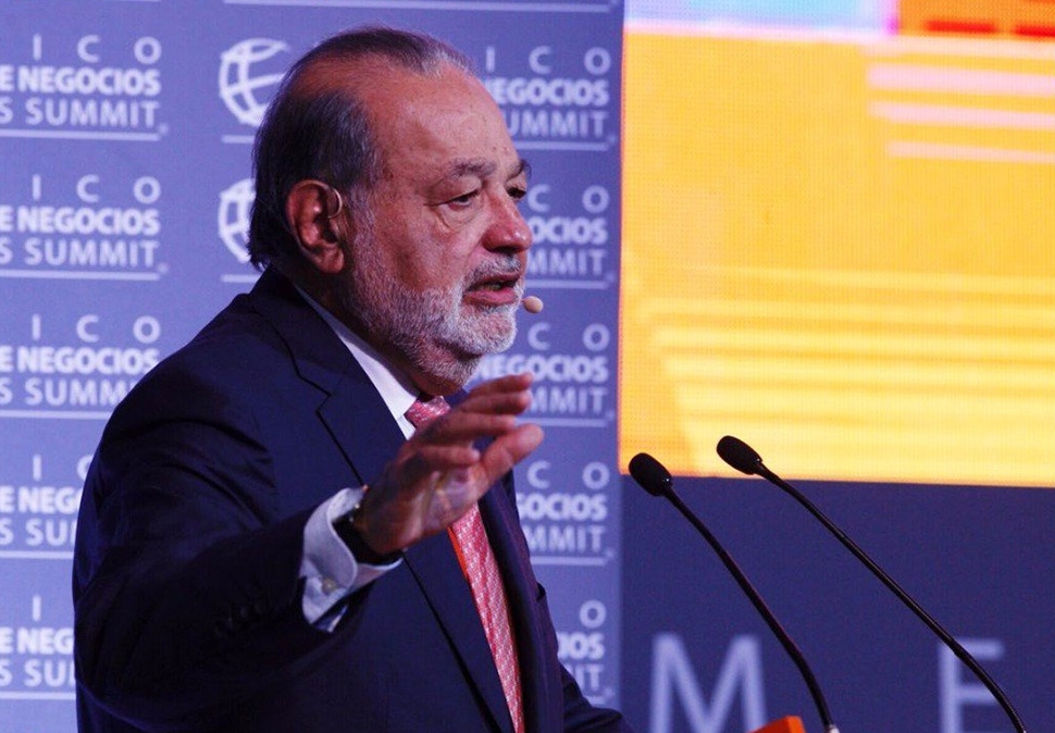 Mejores salarios en lugar de gasto social, propone Carlos Slim