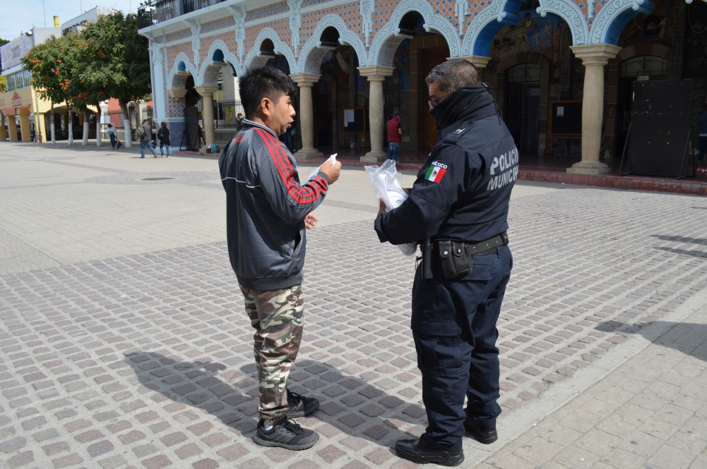 Tehuacán desiste de arresto; será trabajo comunitario por no usar cubreboca