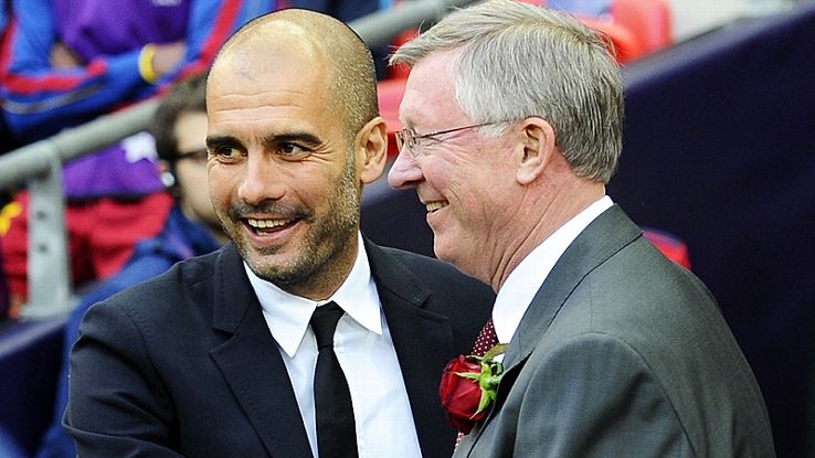 Alex Ferguson quería a Pep Guardiola como DT del Manchester United