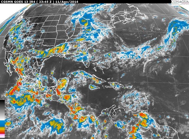 Lluvias fuertes para Puebla por la onda tropical 20
