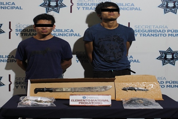 Estos son los sujetos que asaltaron Los Manteles en San Manuel