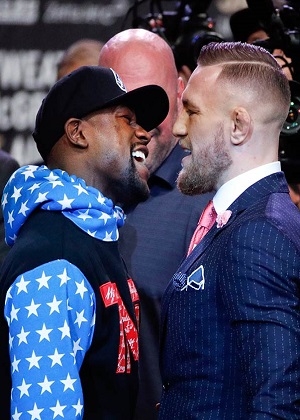 Floyd Mayweather y Conor McGregor “calientan” pelea