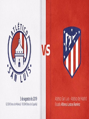 San Luis jugará contra el Atlético de Madrid en México