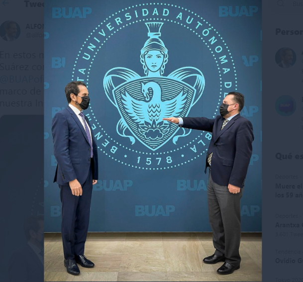 José Carlos Bernal, nuevo Secretario General de la BUAP